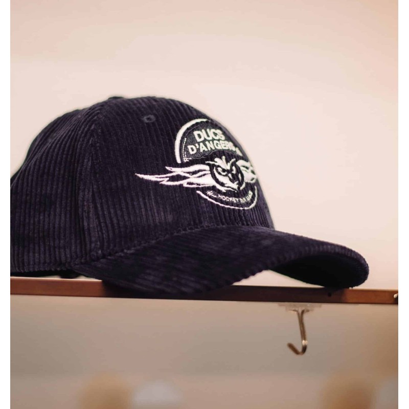 Casquette velours - Bleue | Ducs d'Angers