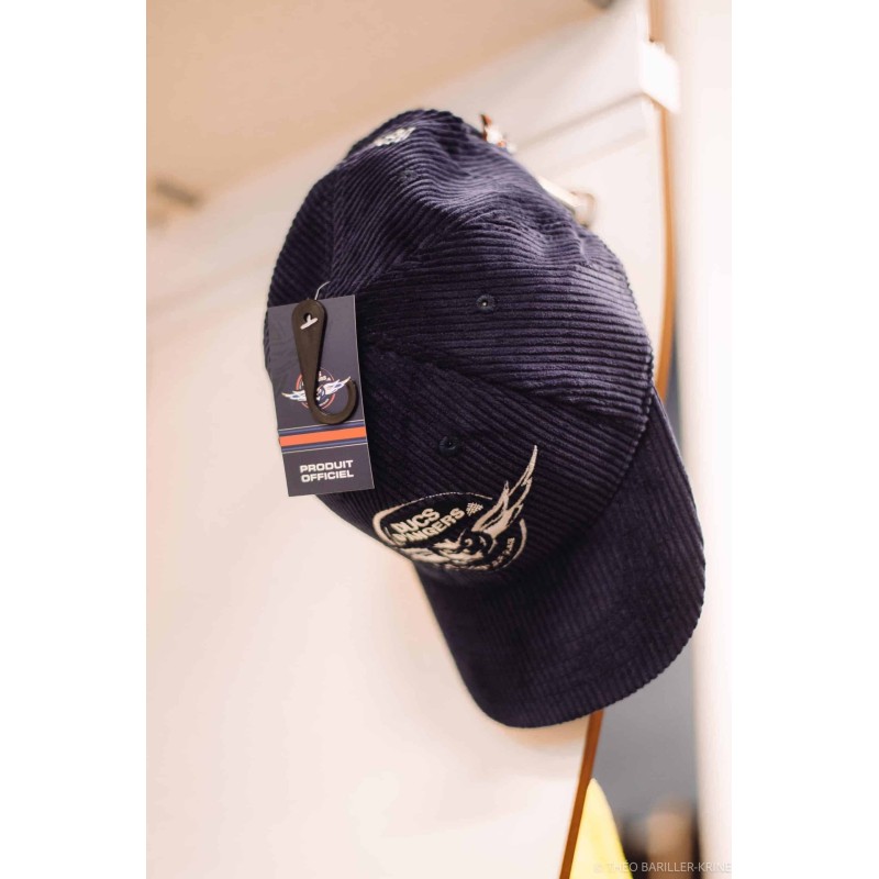 Casquette velours - Bleue | Ducs d'Angers