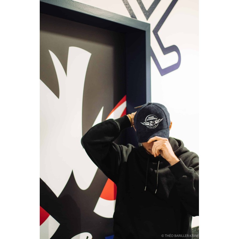 Casquette velours - Bleue | Ducs d'Angers
