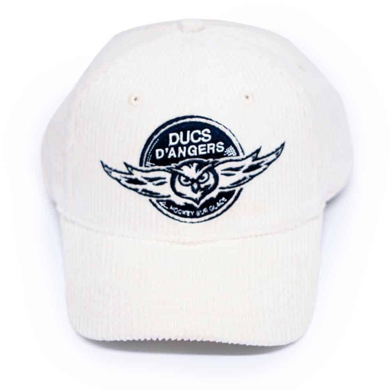 Casquette velours - Crème Ducs d'Angers | Boutique