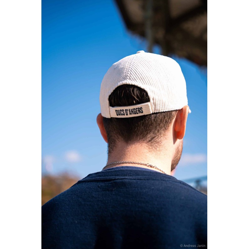 Casquette velours - Crème Ducs d'Angers | Boutique