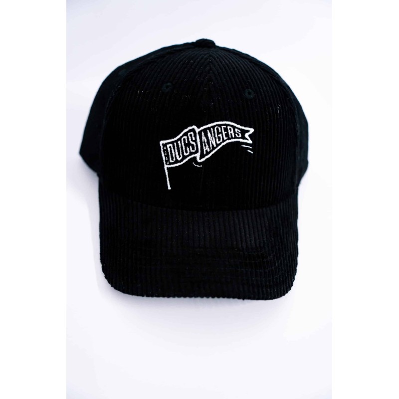 Casquette velours - Noir | Ducs d'Angers
