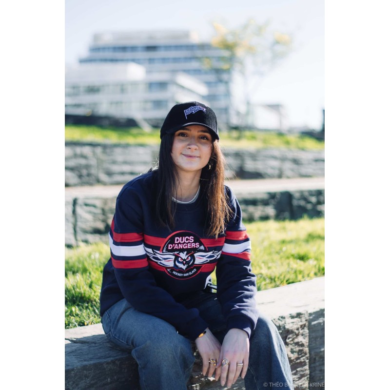 Casquette velours - Noir | Ducs d'Angers
