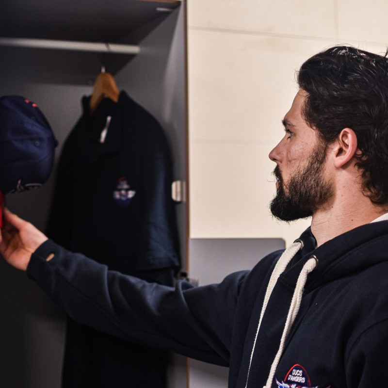 Sweat capuche unisexe brodé | Ducs d'Angers