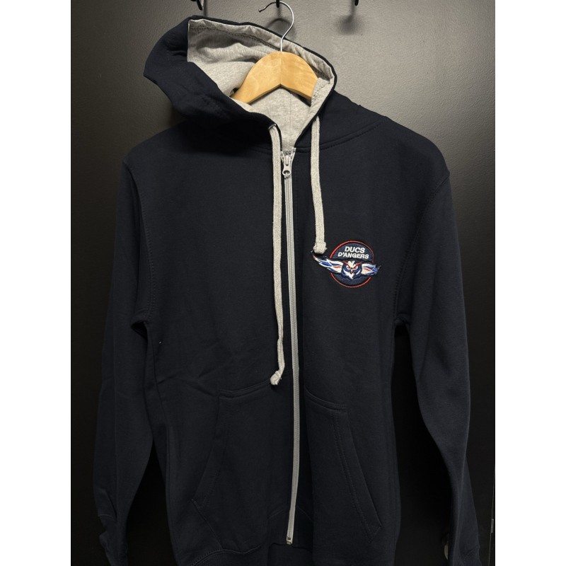 Sweat classique zip | Ducs d'Angers