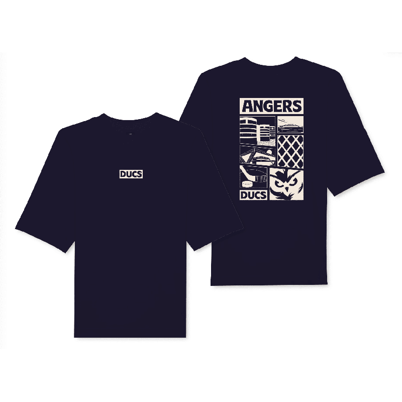 T-shirt oversize - Summer 26 - Bleu navy | Ducs d'Angers