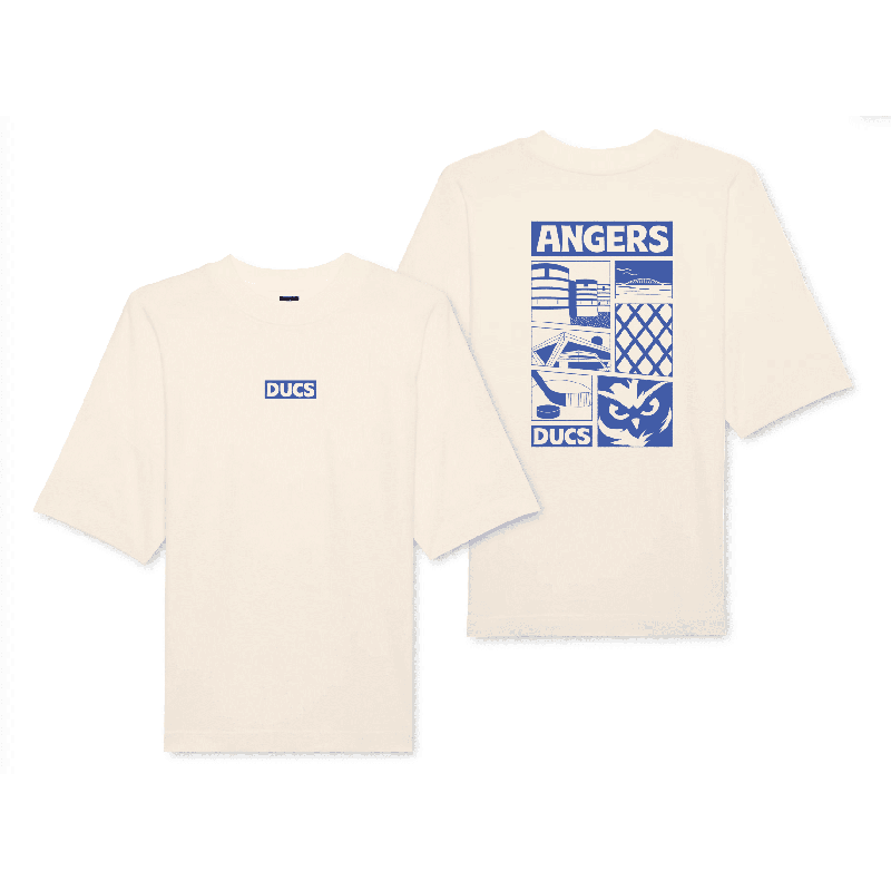 T-shirt oversize - Summer 26 - Écru | Ducs d'Angers