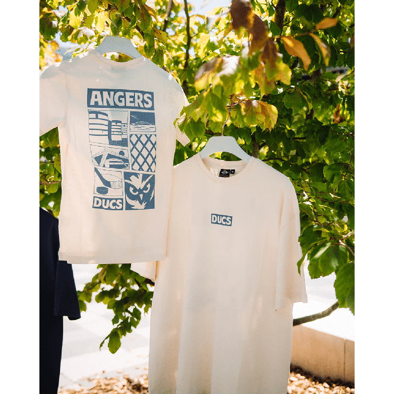 T-shirt oversize - Summer 26 - Écru | Ducs d'Angers