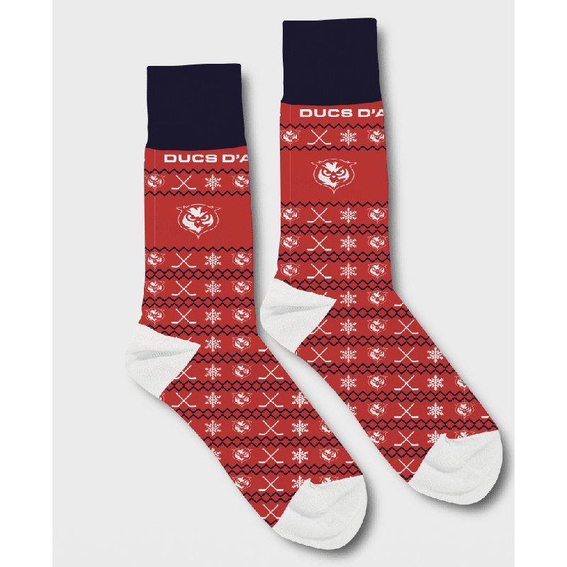 Chaussettes de Noël - Rouge | Ducs d'Angers