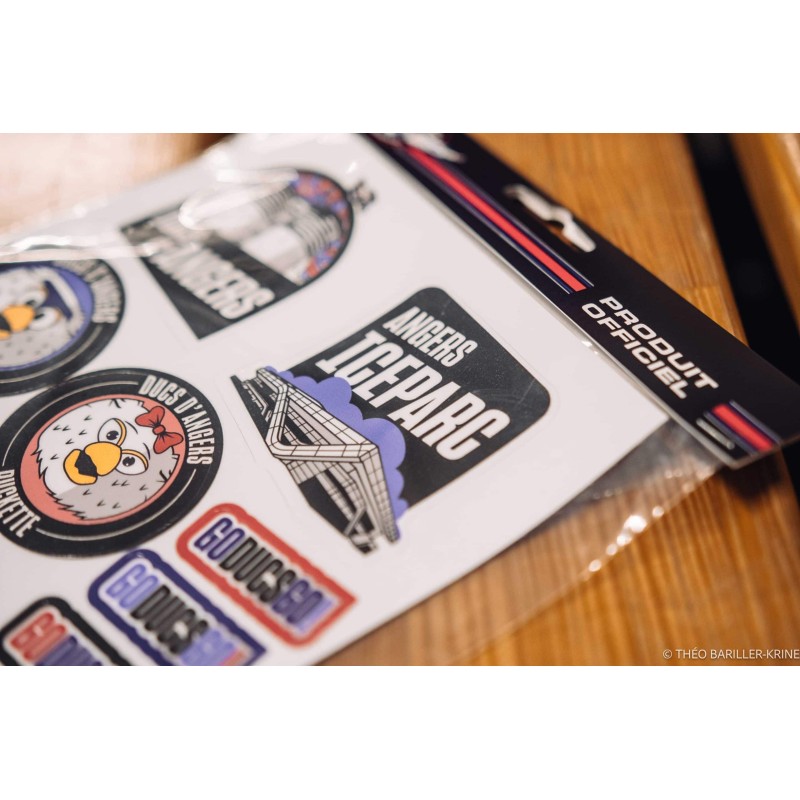 Planche de stickers - Ducs d'Angers | Boutique officielle